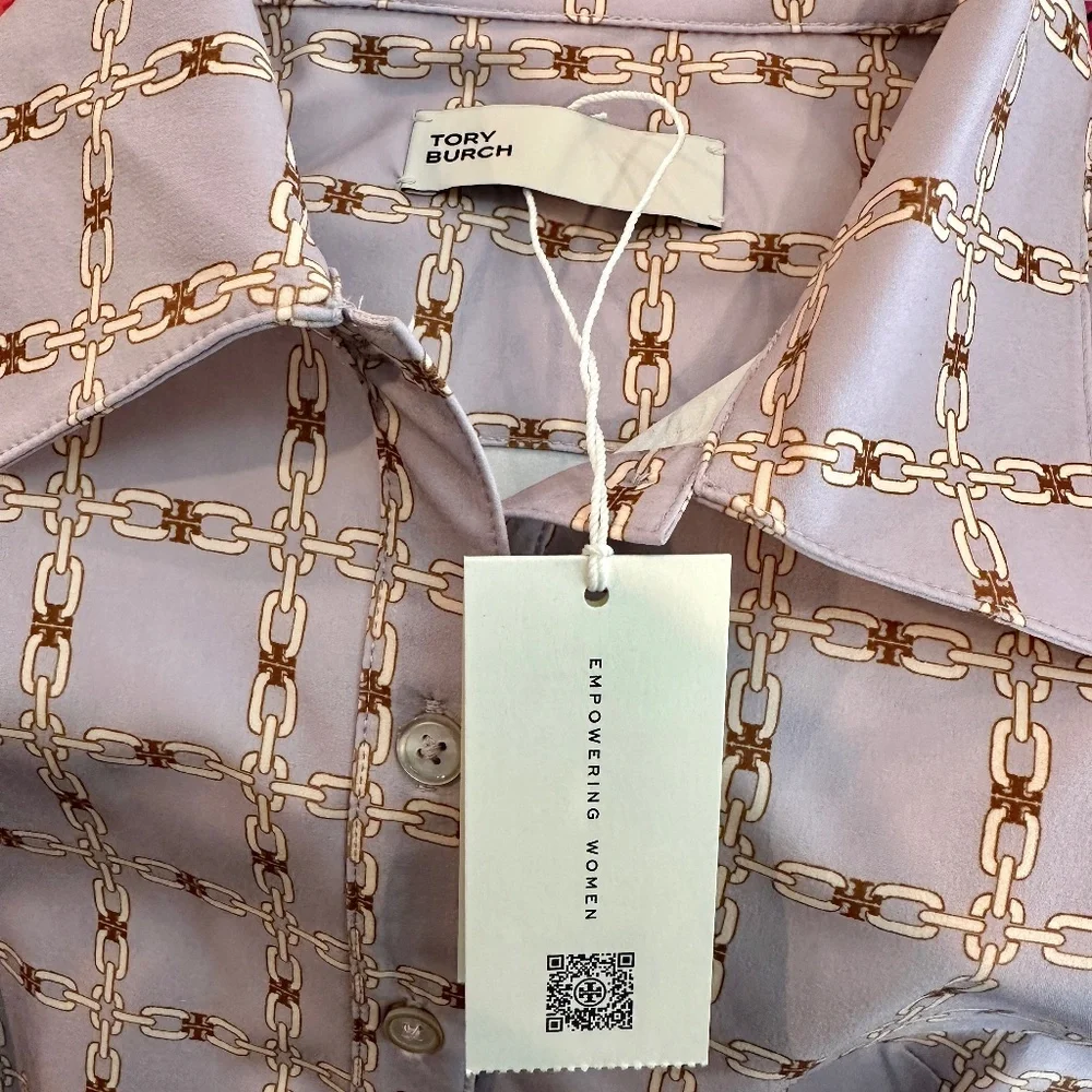 🍬 Tory Burch Sport Printed Performance Stretch Golf Dress - NWT - Size S 🍬 - Picture 5 of 7